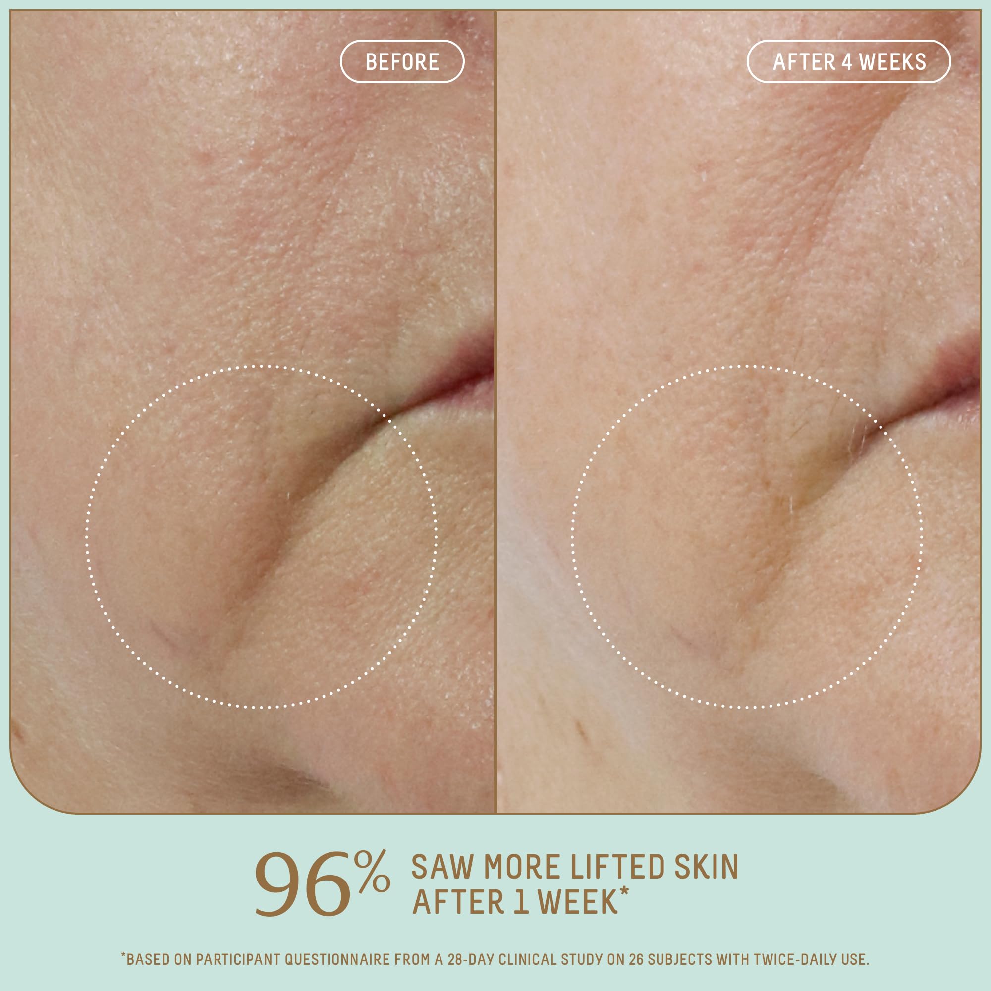 BIOSSANCE serum close-up bottle highlights glow-enhancing hydration for daily use