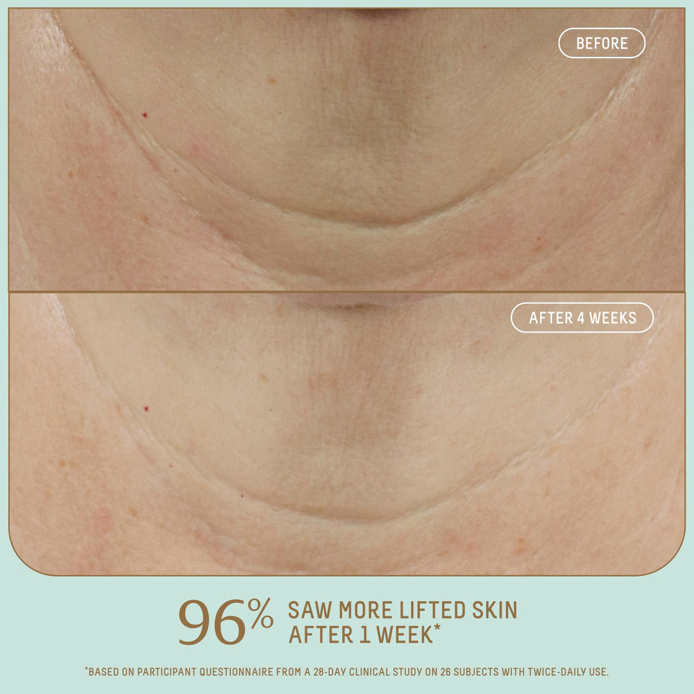 BIOSSANCE texture shot reveals lightweight hydration for smooth, dewy skin