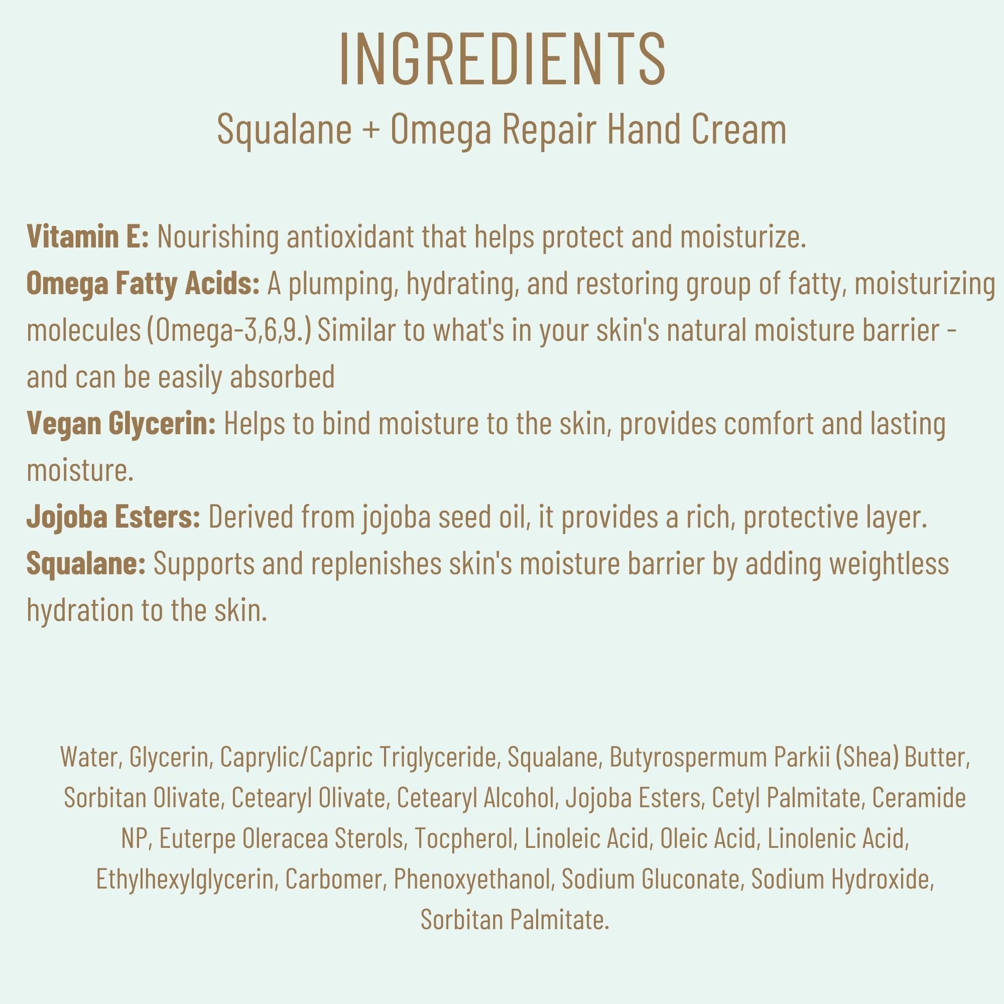 BIOSSANCE hand cream on skin showing smooth, radiant hands after use.