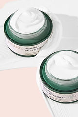 Close-up of whipped texture of BIOSSANCE Squalane + Omega Repair Cream showing fast-absorbing hydration