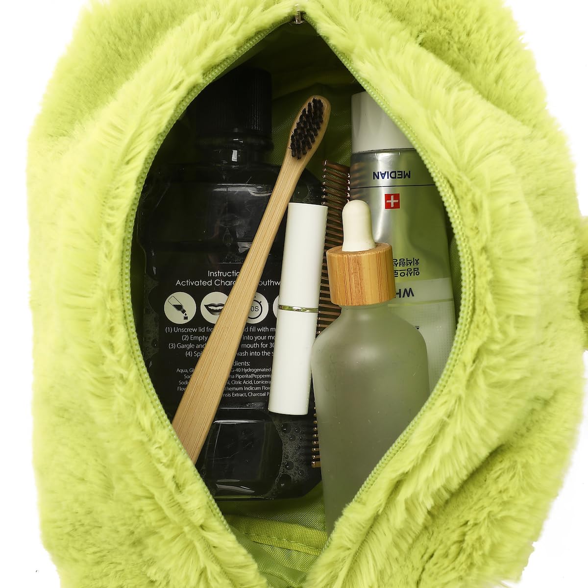 Bioworld Grinch big-face bag easy-clean surface keeps looks fresh