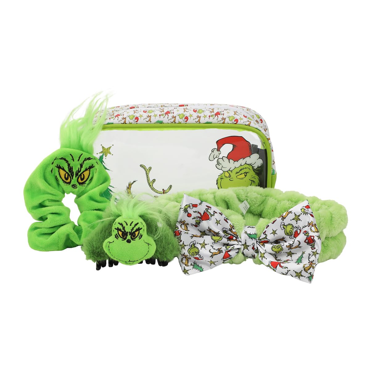 Bioworld Grinch hair clip with secure grip for festive styling