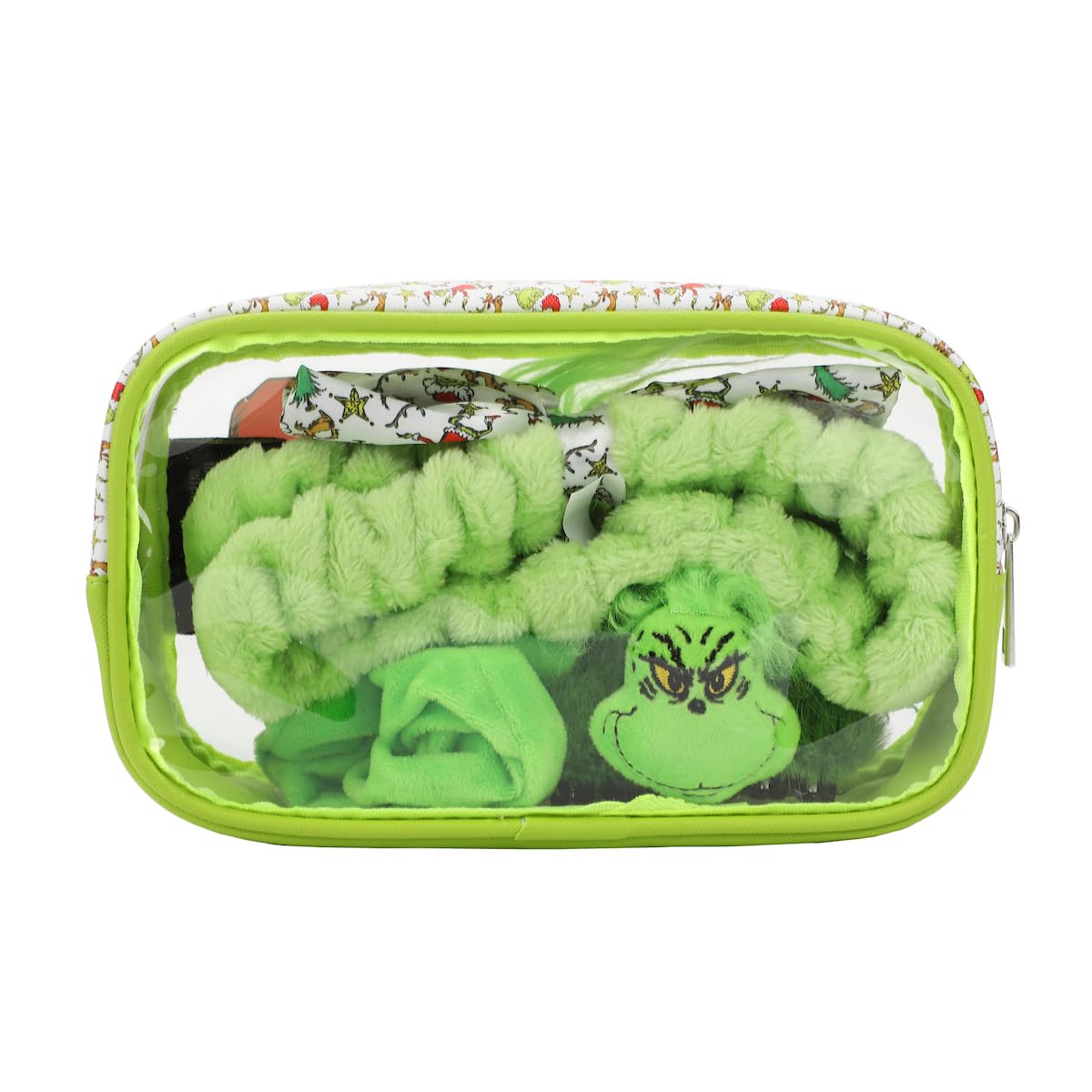 Bioworld Grinch hairband with character prints for cheerful holiday looks