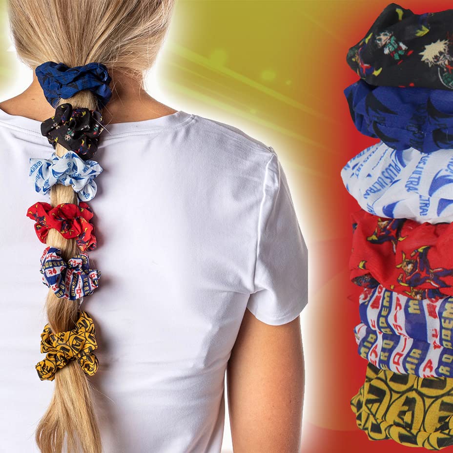 Bioworld MHA UA logo scrunchie adds fandom flair for casual wear