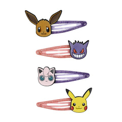 Bioworld Pokémon Eevee head clip with glitter detail for cute secure styling.