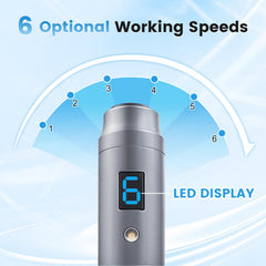 Bird Here Derma Roller Pen needle-head image highlighting 0.25 mm for gentle at-home micro-needling.