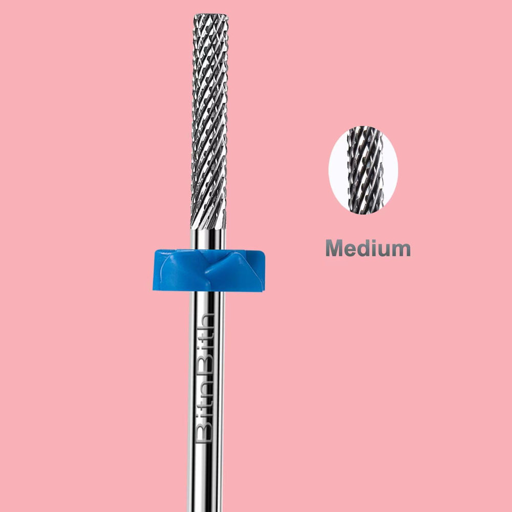 BITNBITH nail buffer bit smooths surfaces for acrylic tip prep.