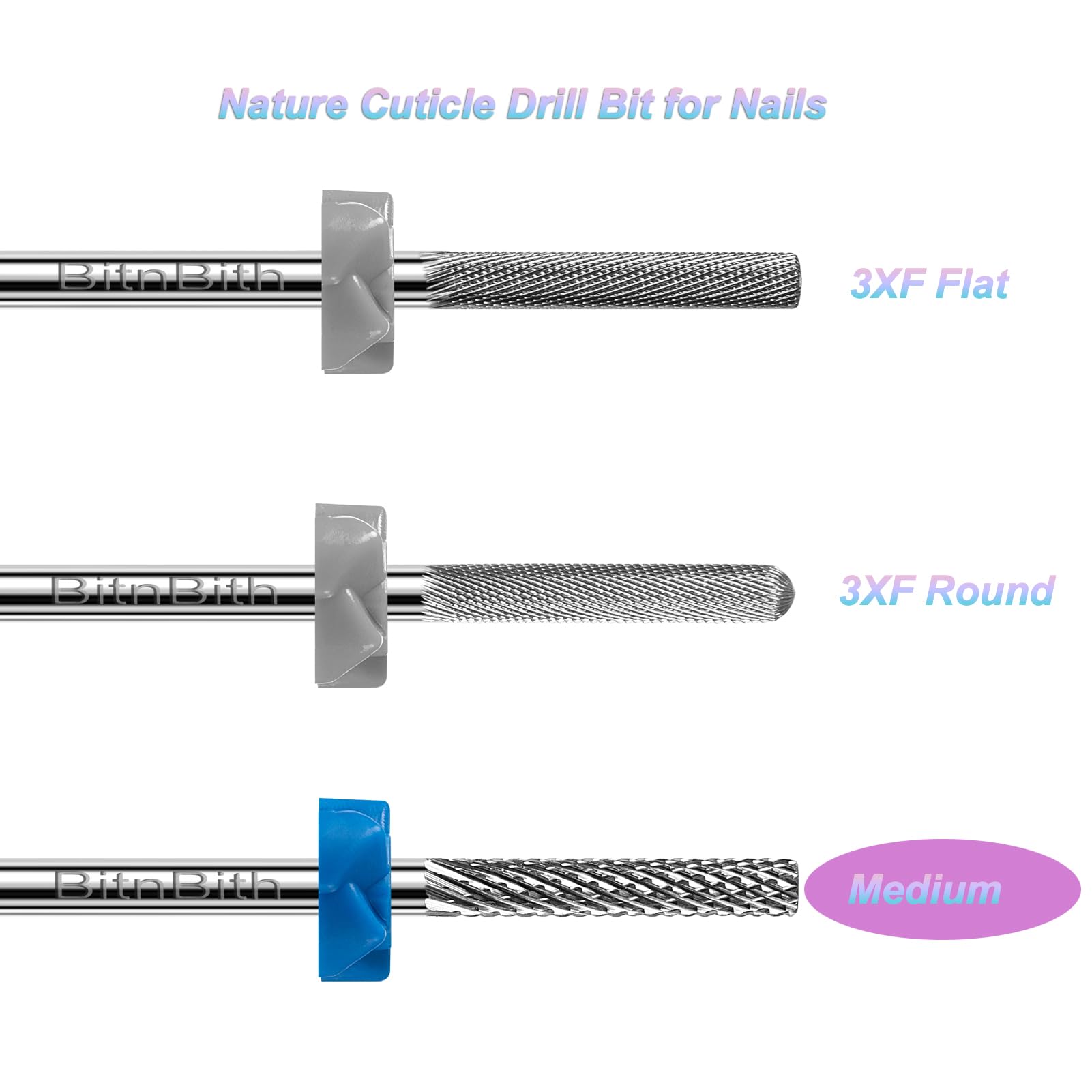 BITNBITH professional-grade bit offers efficient heat dissipation and low vibration.