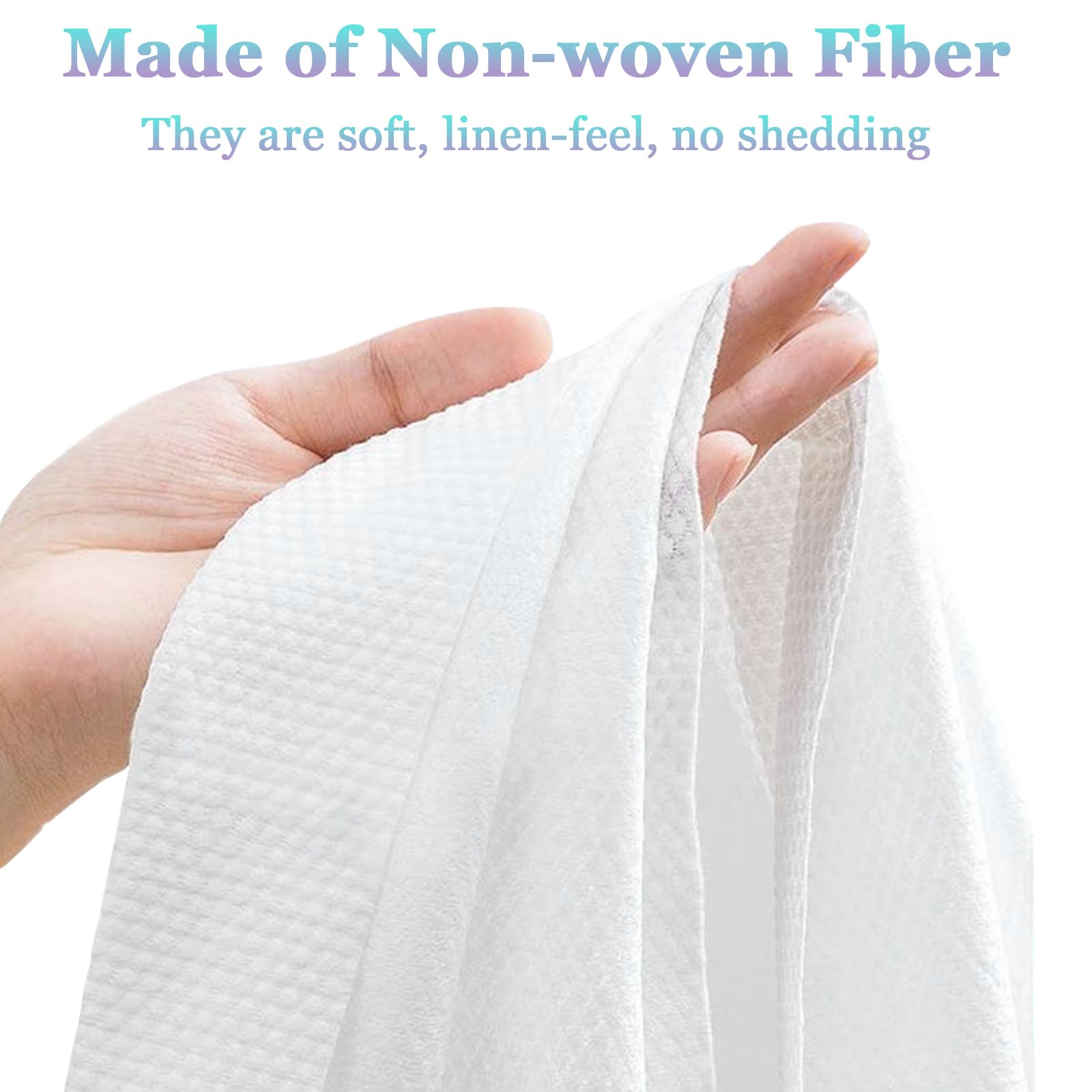 Biubumtu disposable bath towel full size towels for hair face and body use