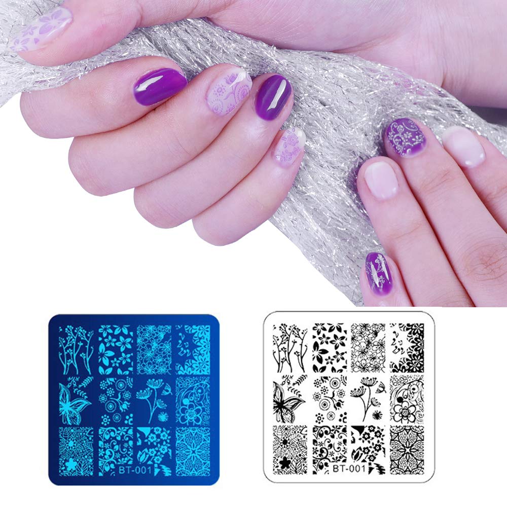 Biutee nail art designs including transfer-friendly patterns