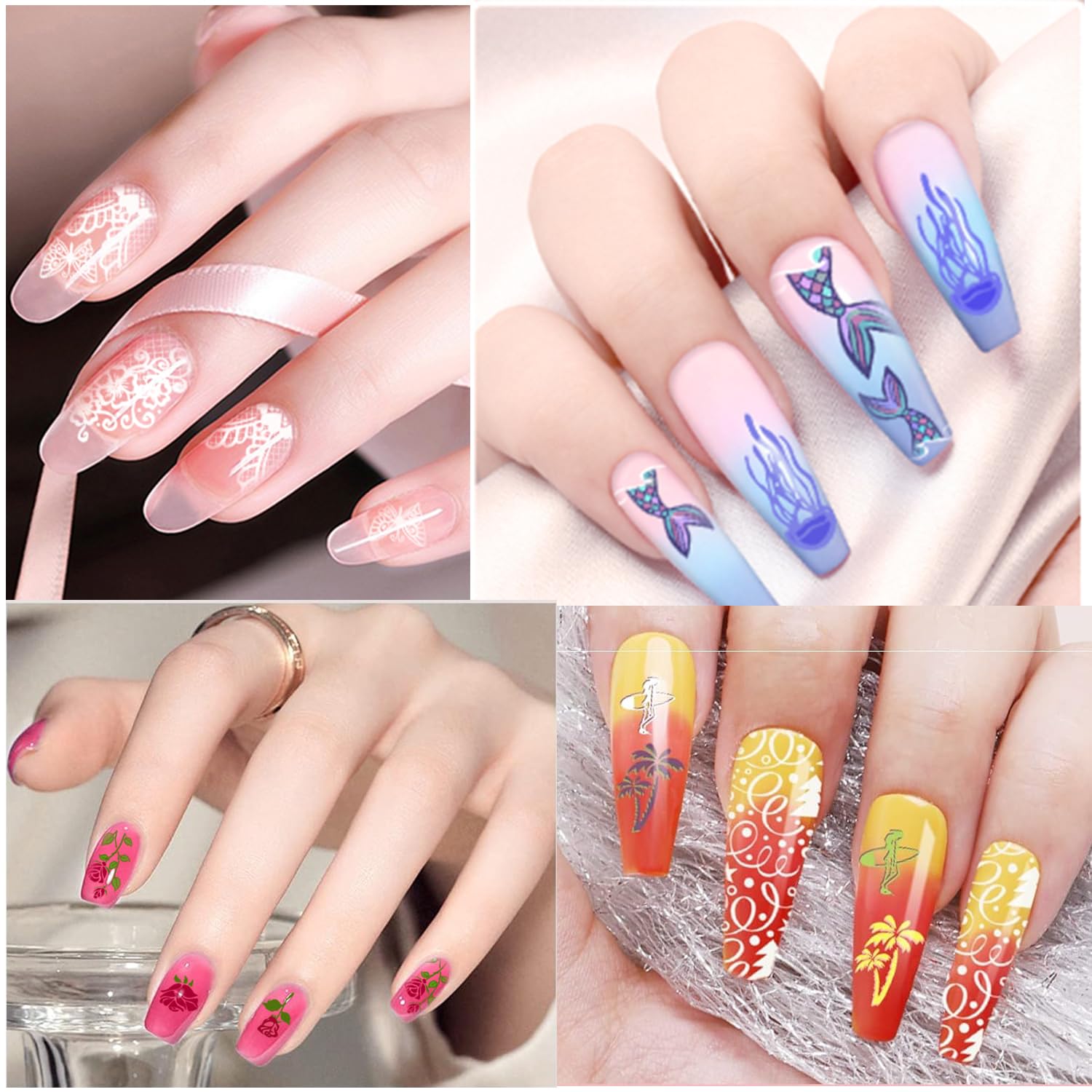 Biutee Nail Stamping Kit Replacement Head ensures easy maintenance.