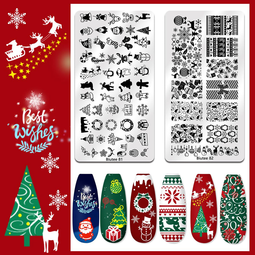 Biutee Nail Stamping Scraper cleanly removes excess gel for crisp prints.