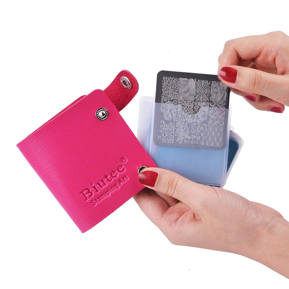 Biutee stainless steel nail plates resist wear for long-term art