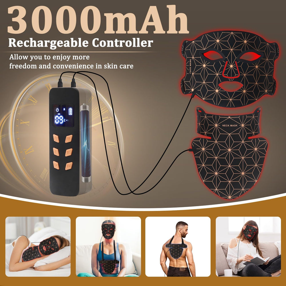 Biuufish rechargeable 3000mAh battery enabling cordless sessions.