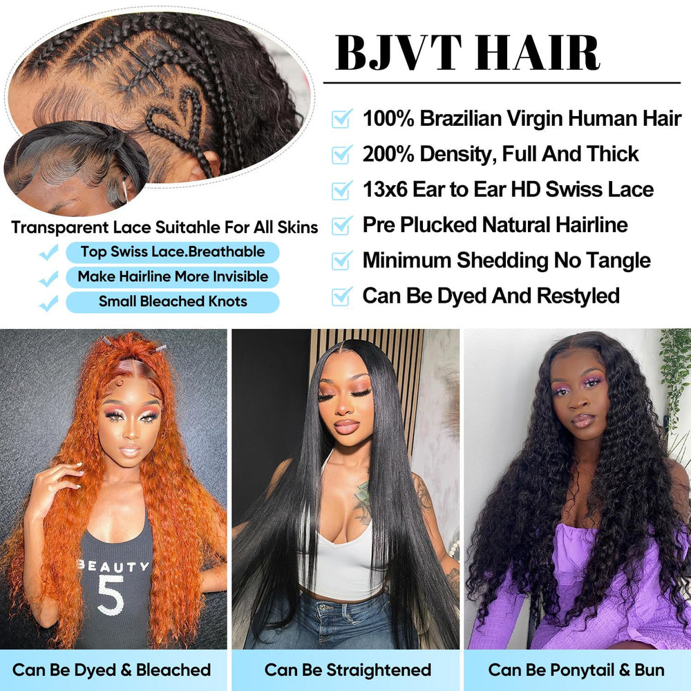 BJVT 13x6 deep wave pattern demonstrates natural bounce and texture.