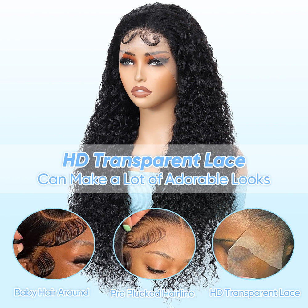 BJVT glueless cap with adjustable straps and four combs for secure fit.