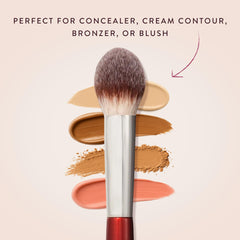 BK Beauty 110 large concealer brush inner corner precision application