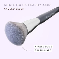 BK Beauty Angie A507 angled brush contour precision for sculpted profile