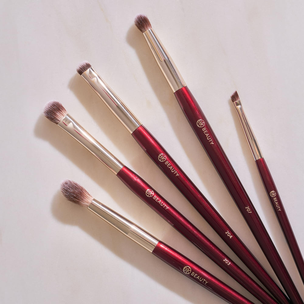 BK Beauty brush set storage tray keeping brushes organized