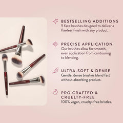 BK Beauty 111 dense bronzer brush for soft, natural sculpting