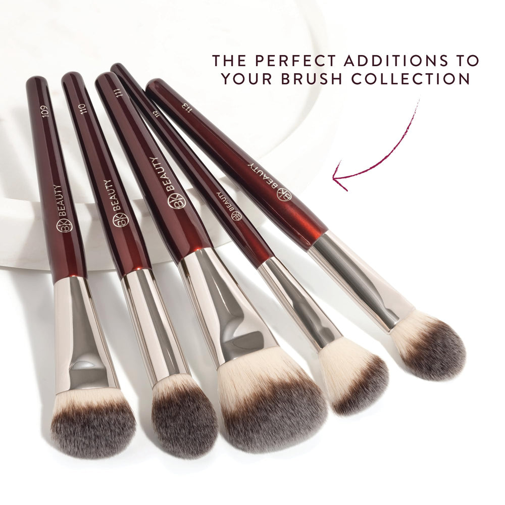 BK Beauty core line face set 5pc in case for organized professional makeup tools