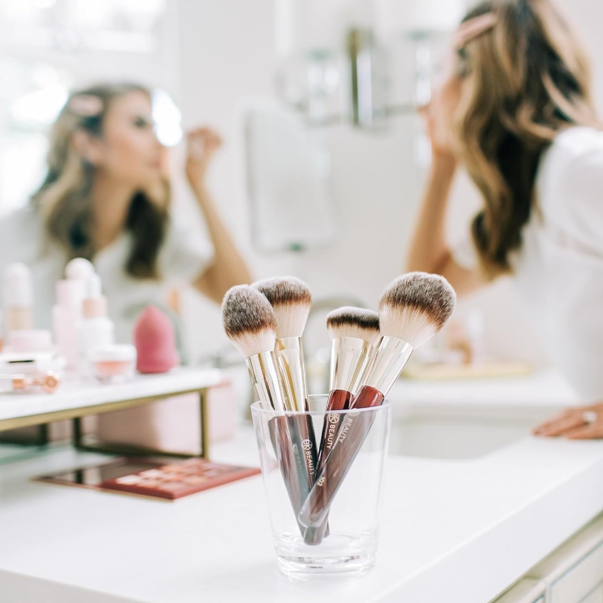 BK BEAUTY Essentials soft fibers closeup highlight ultra-soft synthetic bristles