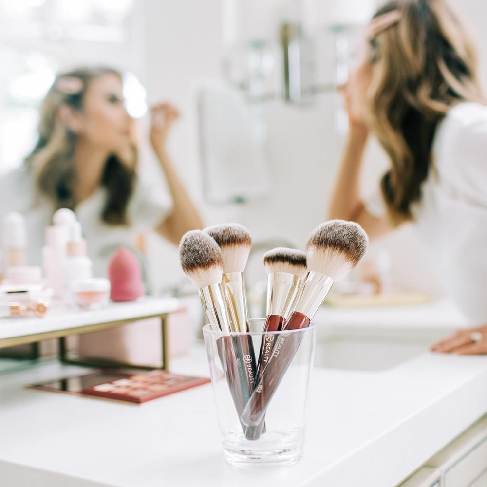 BK BEAUTY Essentials soft fibers closeup highlight ultra-soft synthetic bristles