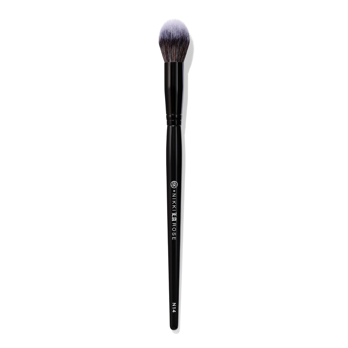BK BEAUTY Nikki La Rose N14 brush close-up for precise under-eye concealer blending