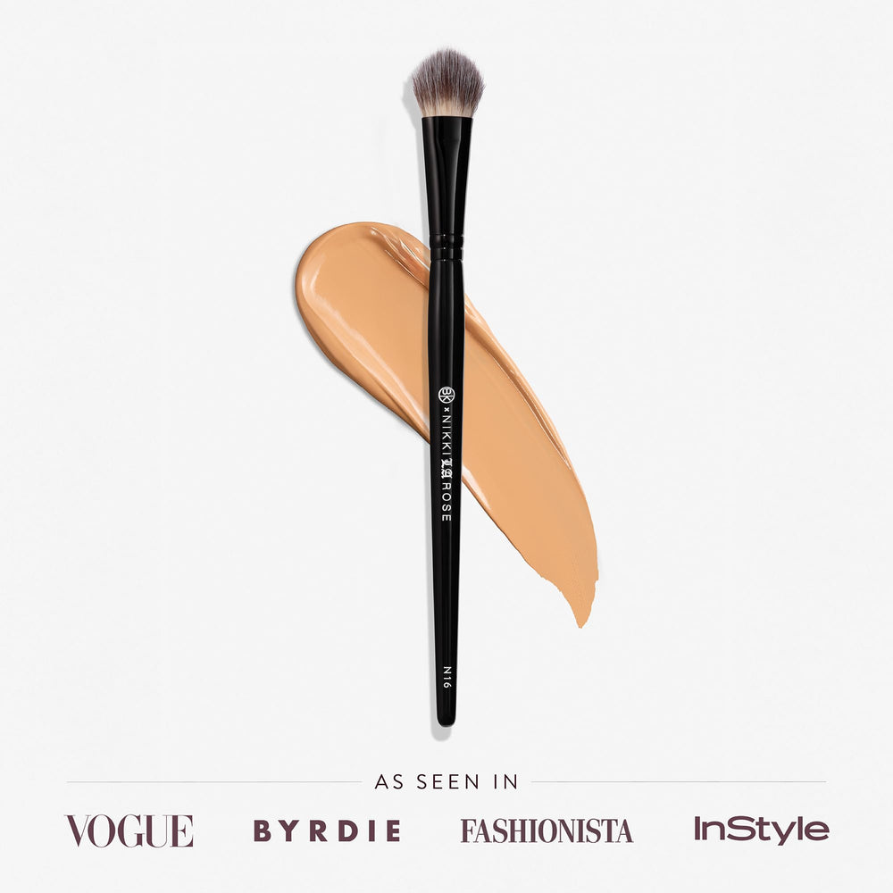 BK BEAUTY Nikki La Rose N16 Pro Concealer Brush streak-free blending for natural edges