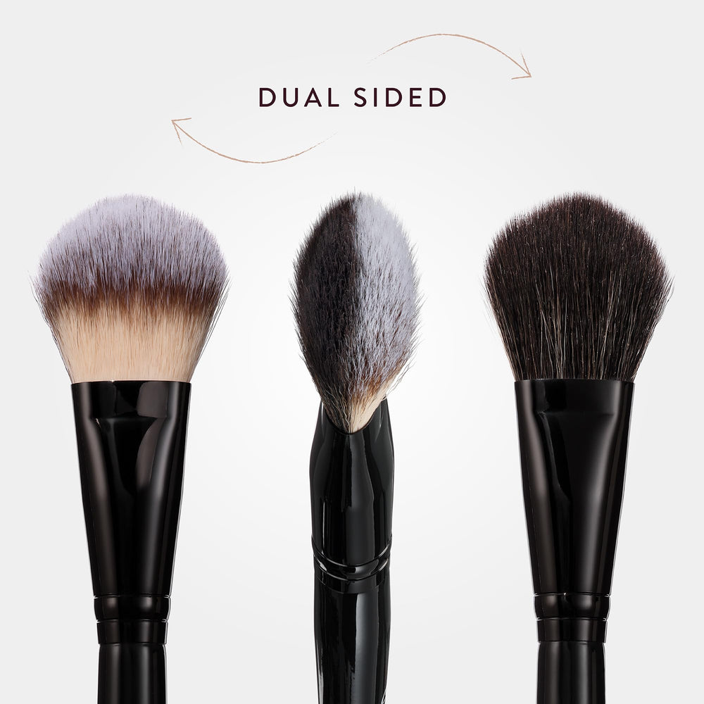 BK BEAUTY Nikki La Rose N17 cruelty-free bristles ideal for travel.