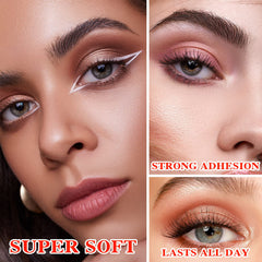 BKPPLZP Matte 12 Colors closeup texture shows silky, long-wearing pigments.