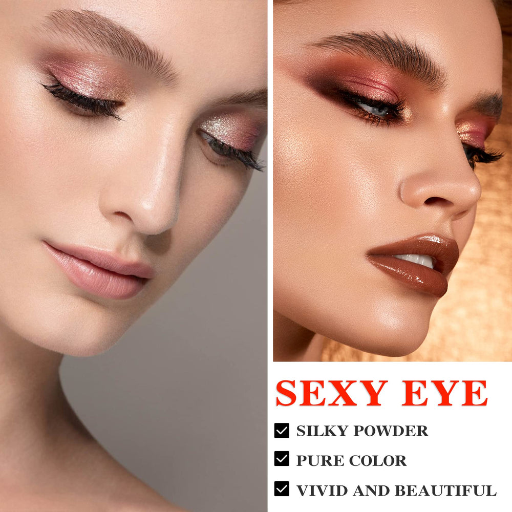 BKPPLZP Matte 12 Colors palette open reveals color layout for versatile makeup.