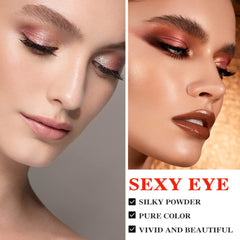 BKPPLZP Matte 12 Colors palette open reveals color layout for versatile makeup.