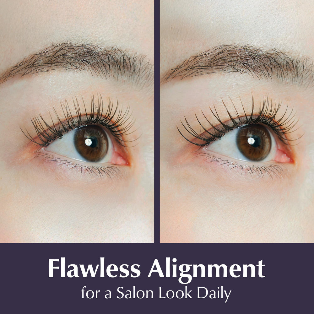 BL BL Flawless lash alignment image demonstrates neat, defined lashes all day.
