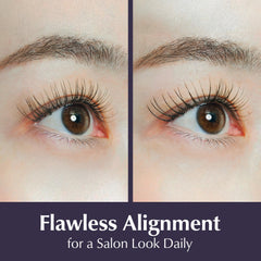 BL BL Flawless lash alignment image demonstrates neat, defined lashes all day.