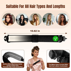 BLAAROOM hair pad grippers secure ends to minimize unraveling.