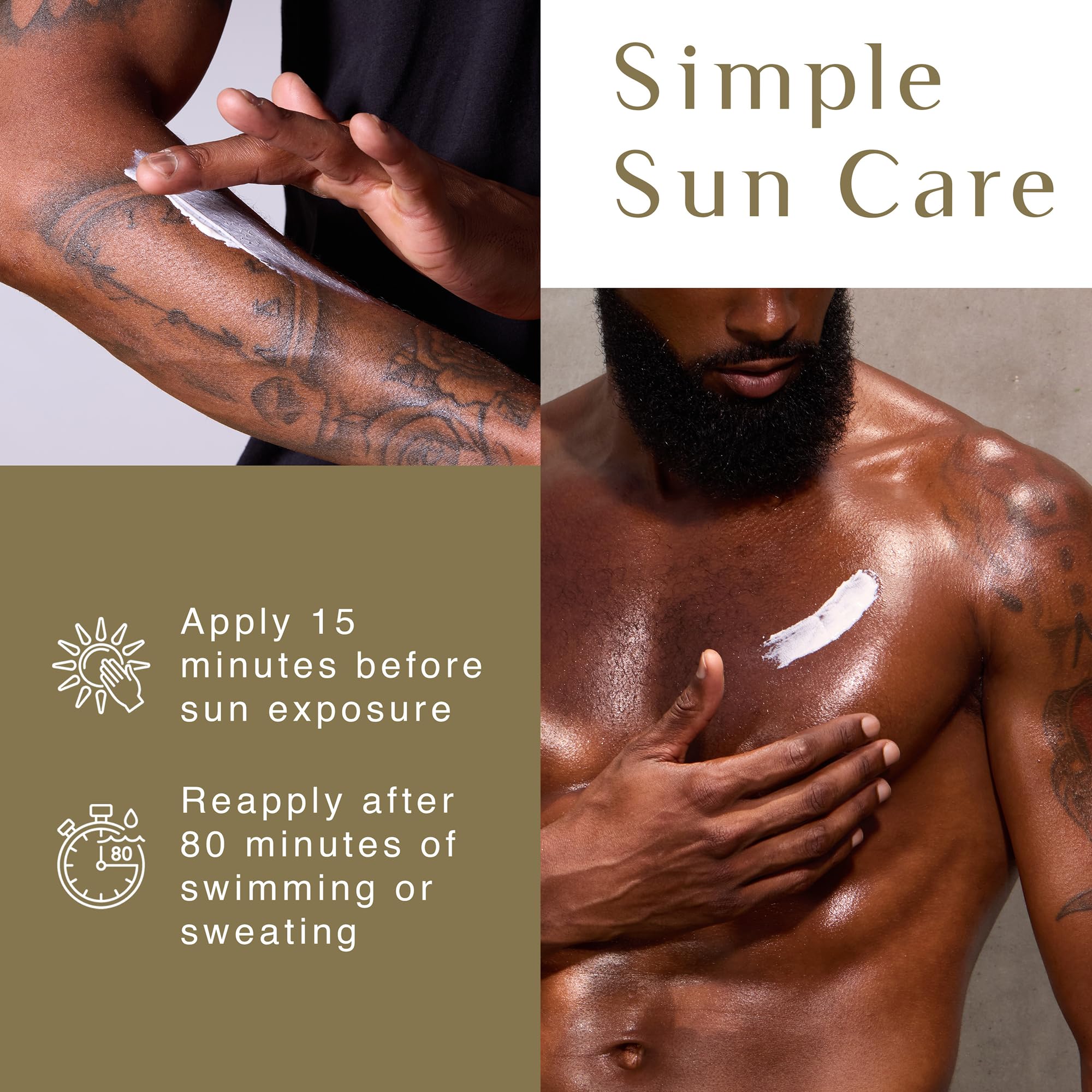 Black Girl Sunscreen men's SPF 30 water resistance up to 80 minutes