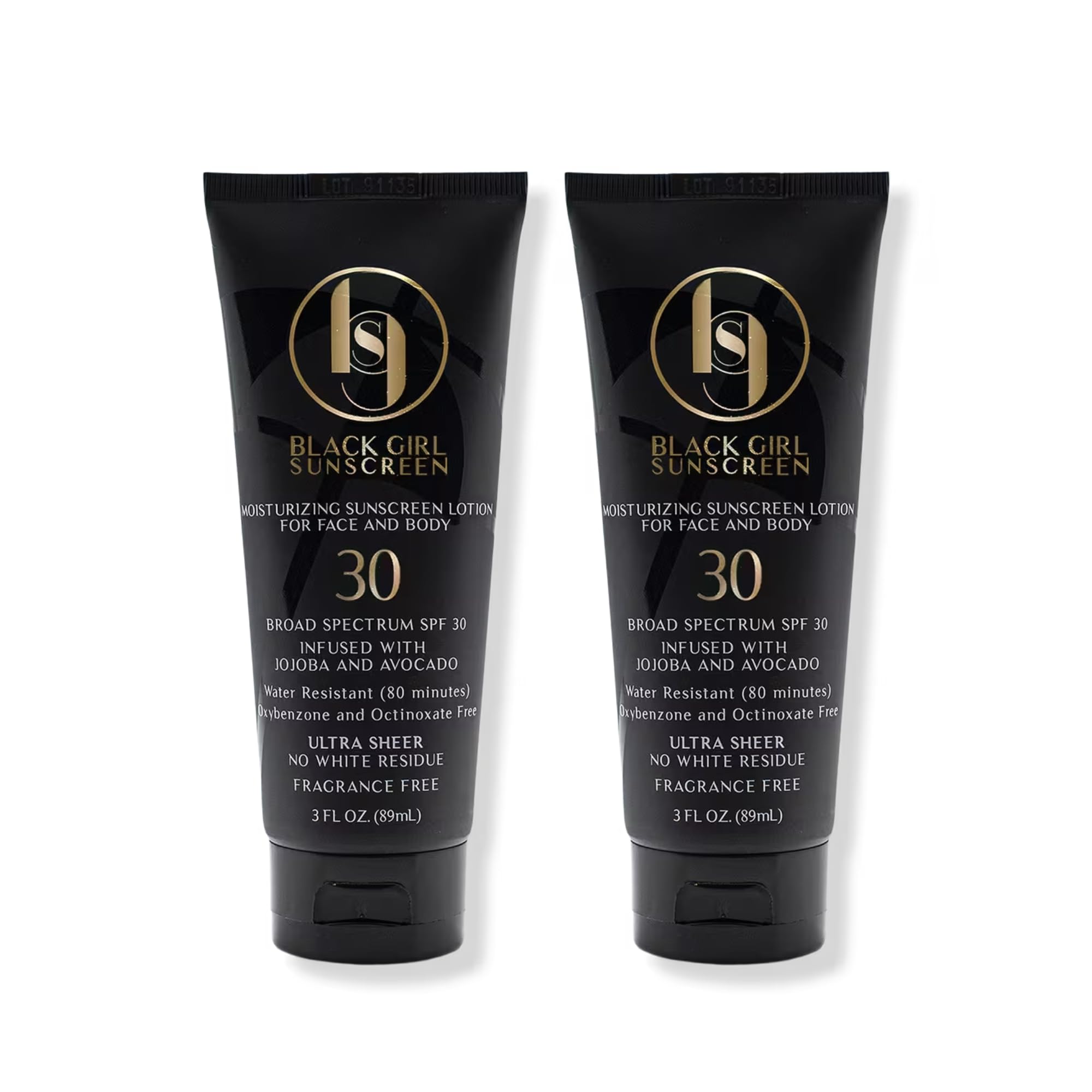 Black Girl Sunscreen SPF 30 bottle delivering ultra-sheer protection for melanin-rich skin in daily wear