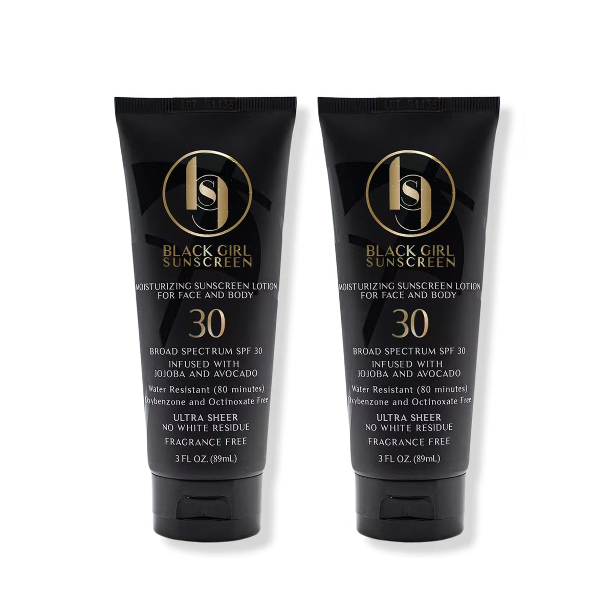 Black Girl Sunscreen SPF 30 bottle delivering ultra-sheer protection for melanin-rich skin in daily wear