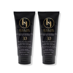 Black Girl Sunscreen SPF 30 bottle delivering ultra-sheer protection for melanin-rich skin in daily wear
