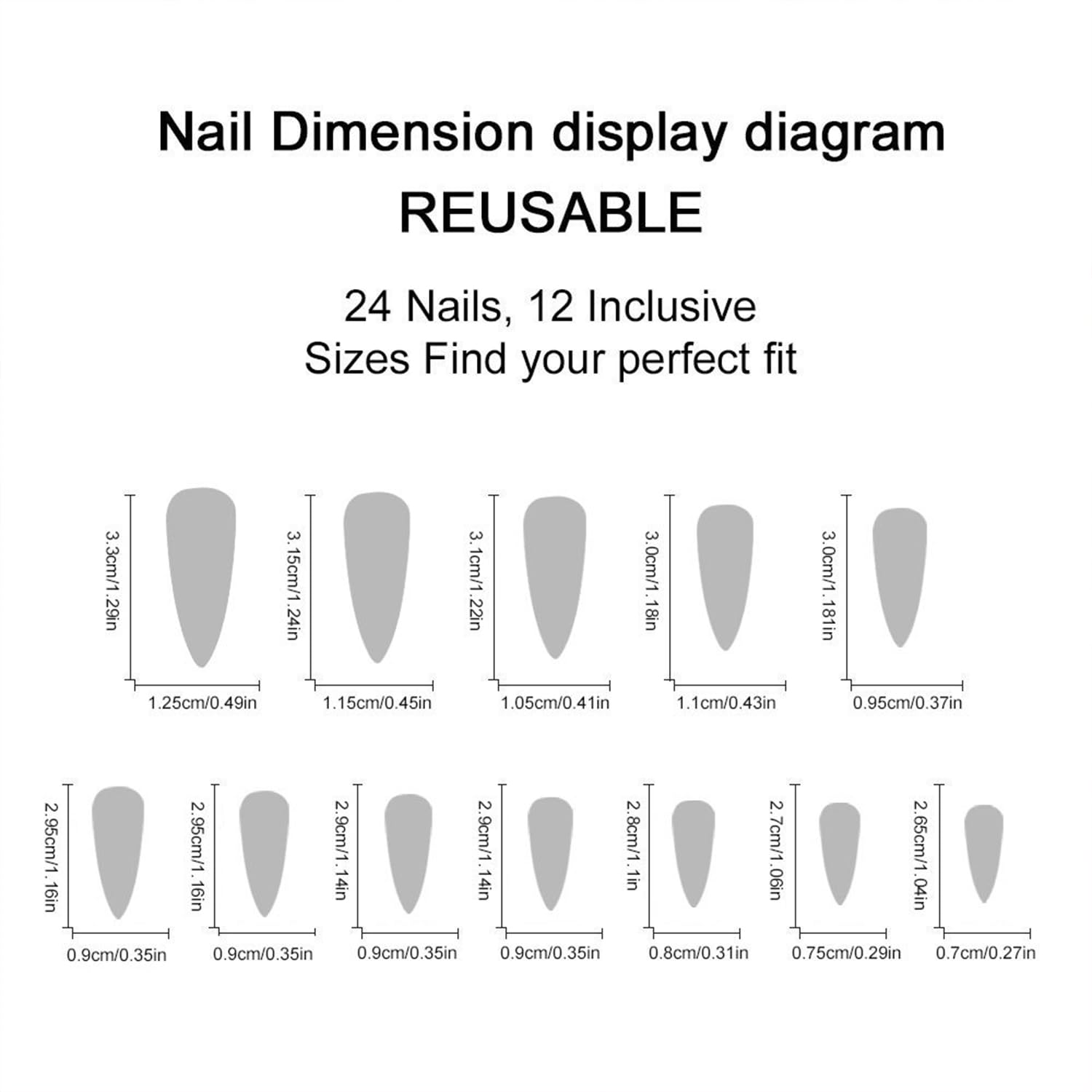 Black Solid Color Stiletto nails easy 15-minute DIY application