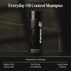 Black Wolf charcoal-lather close-up highlights deep cleansing