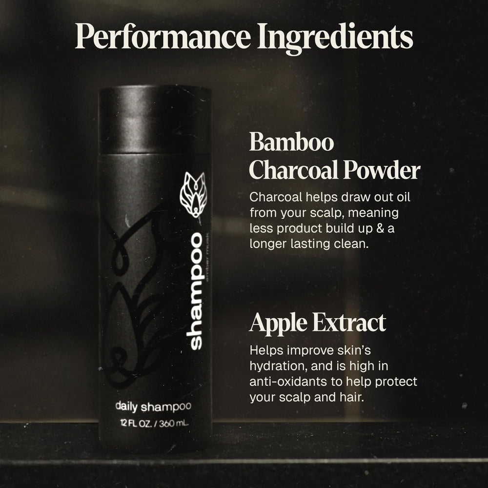 Black Wolf sulfate-free foam provides rich lather for daily use