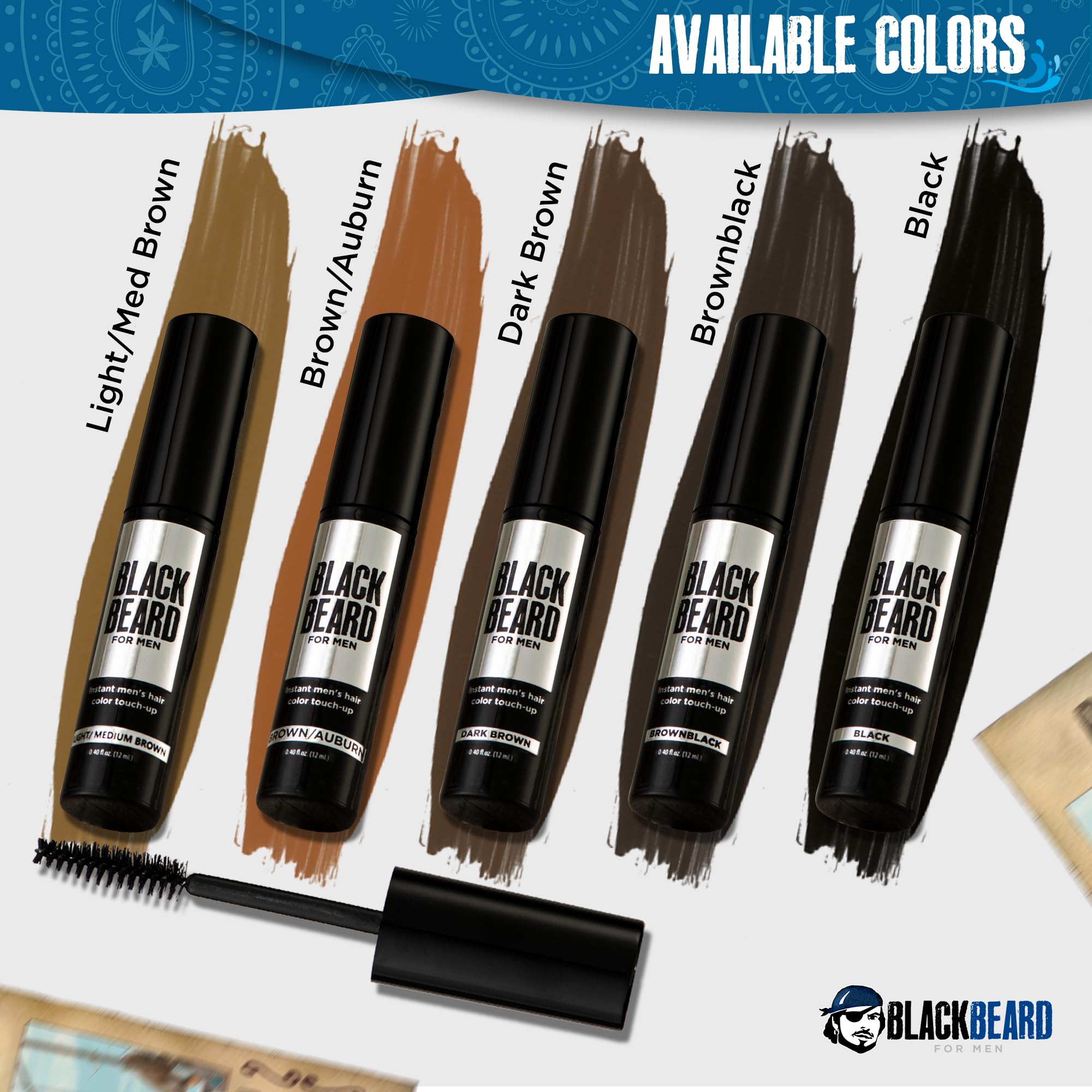 Blackbeard for Men 45 applications per pack for flexible use