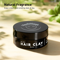 BlackMask Hair Clay strong hold keeps styles structured without stiffness.
