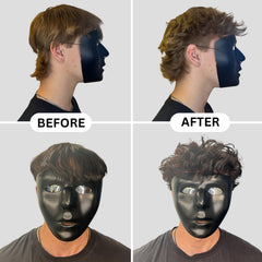 BlackMask Texture Powder closeup emphasizes natural ingredients like mica