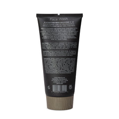 Blackstone Detoxifying Face Wash foamy-lather closeup highlights gentle exfoliation and cooling peppermint.