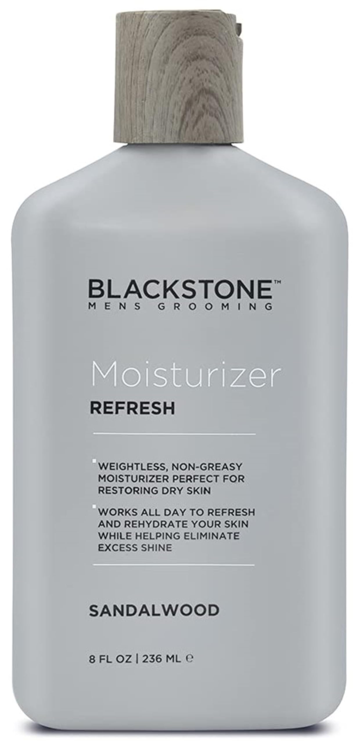 Blackstone men's grooming refresh jar closeup highlights lightweight hydration