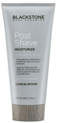 Blackstone post shave moisturizer jar closeup highlighting cooling hydration after shaving