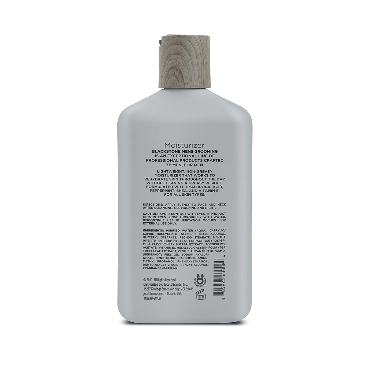 Blackstone refresh facial moisturizer morning ritual demonstrates quick absorption